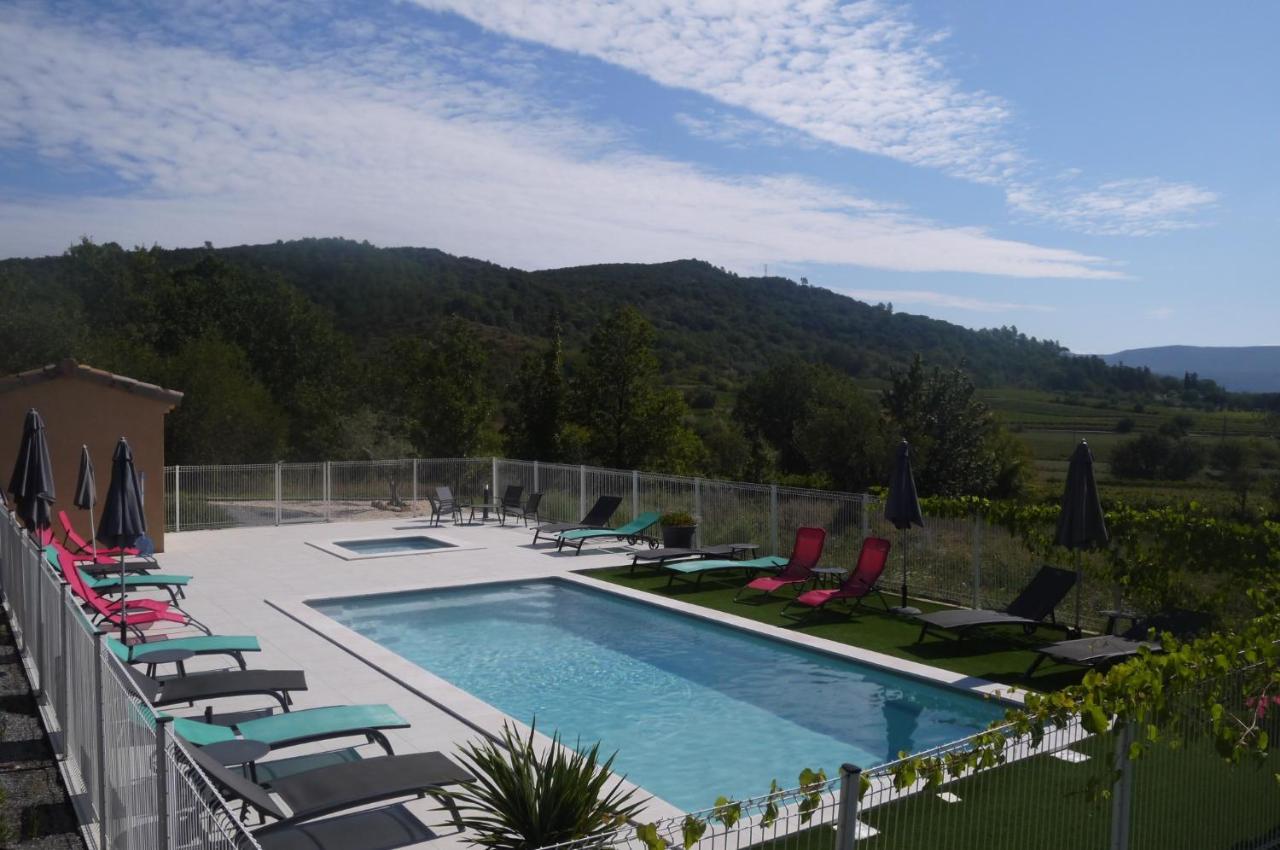 Villa Les Oliviers Vallon-Pont-dʼArc Exterior foto